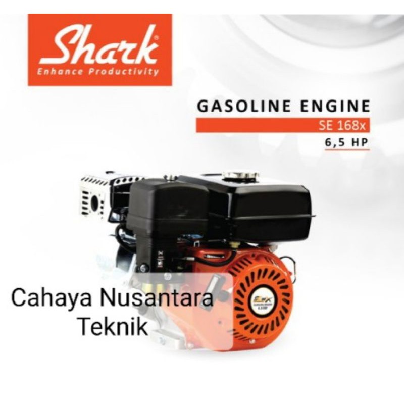 Mesin Engine Penggerak Bensin 4 Tak SHARK 5.5 / 6.5 HP