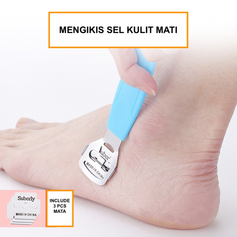 TERMURAH PEDICURE SET 8 IN 1 CALLUS PEMBERSIH KULIT KAKI KERAK MATI