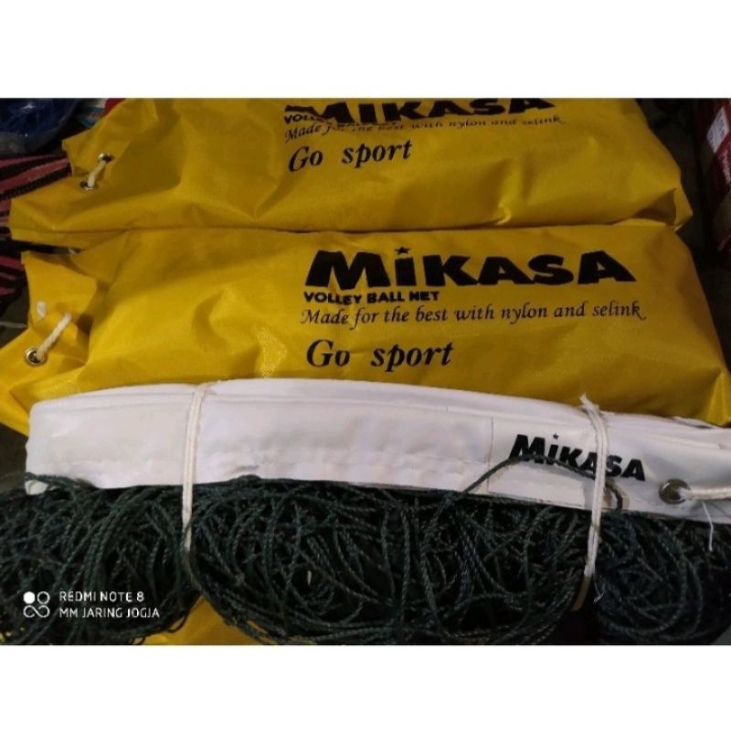 net voli mikasa double ring baja / net voli bagus / net voli mikasa