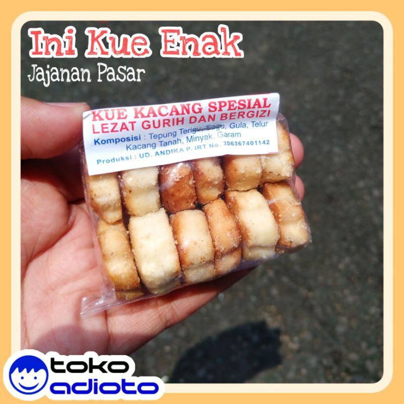 

Kue Kacang Mini / Kue Kacang Spesial / Jajanan Jadul