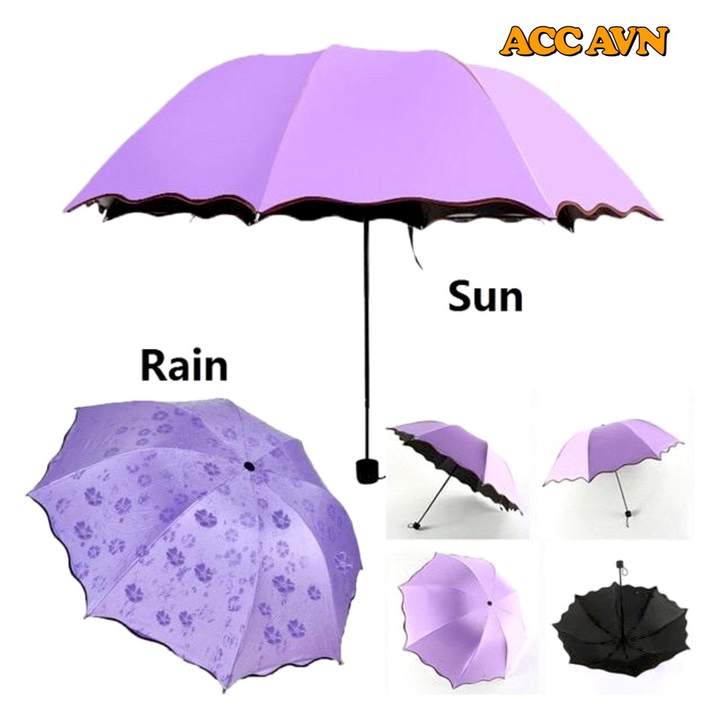 Payung Lipat 3 Dimensi Payung Lipat 3D Payung Ajaib Warna RANDOM