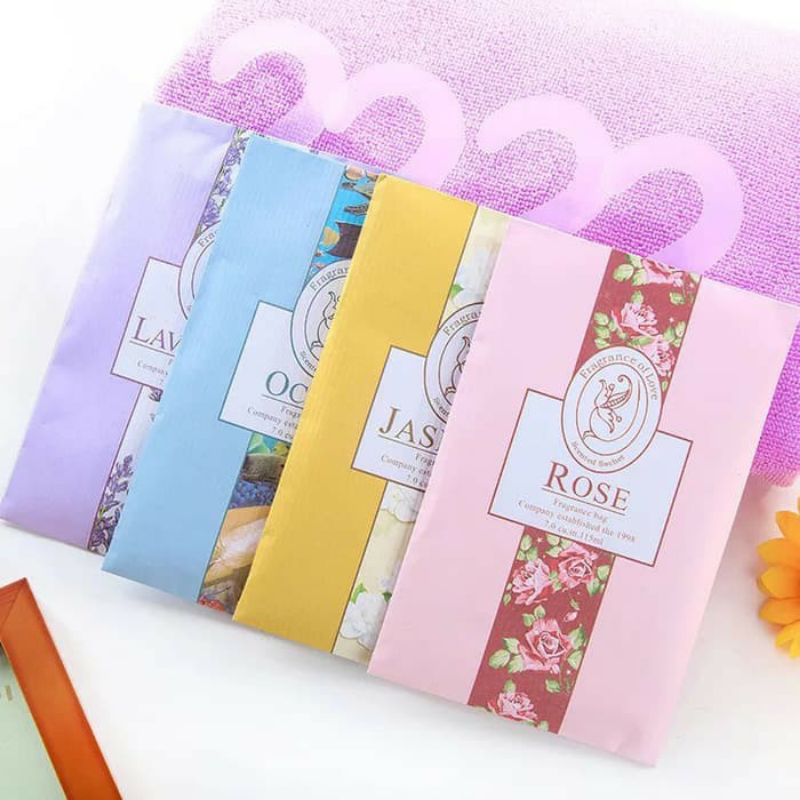 ~ PIYOSHI08 ~ Pengharum Lemari Aroma Terapi Pewangi Ruangan Gantung Sachet Fragrance Bag AF190