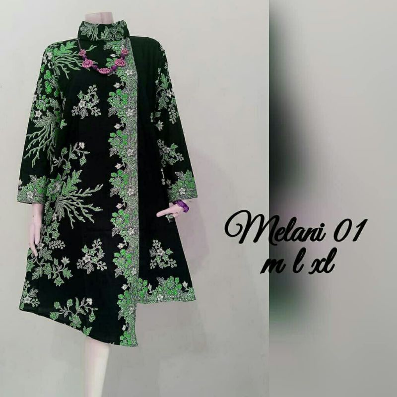 TUNIK BATIK TERBARU/BAJU ATASAN WANITA KEKINIAN 2022