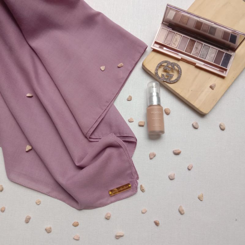 Hijab Segi Empat Paris Premium-Soft violet