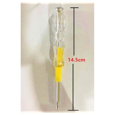 Obeng Tespen Bolak Balik +- 14cm Taspen bolak-balik plus minus kuning TEST PEN DREI SCREWDRIVER + -