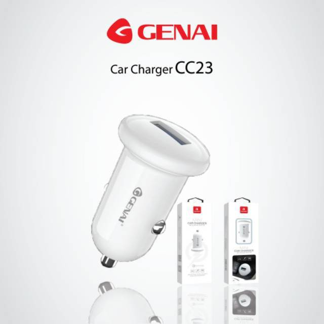 Charger Mobil / Saver Car Charger GENAI CC23 3.0 Qualcom