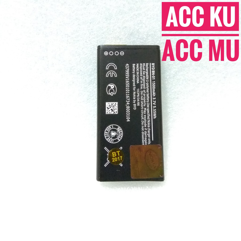 BATTERY - BATERAI NOKIA X ANDROID BN-01