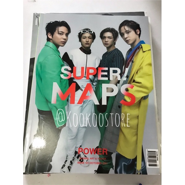 PELUNASAN OFFICIAL Magazine  MAPS Korea Oktober 2021.10 (Cover: Ateez, Jung hae in)