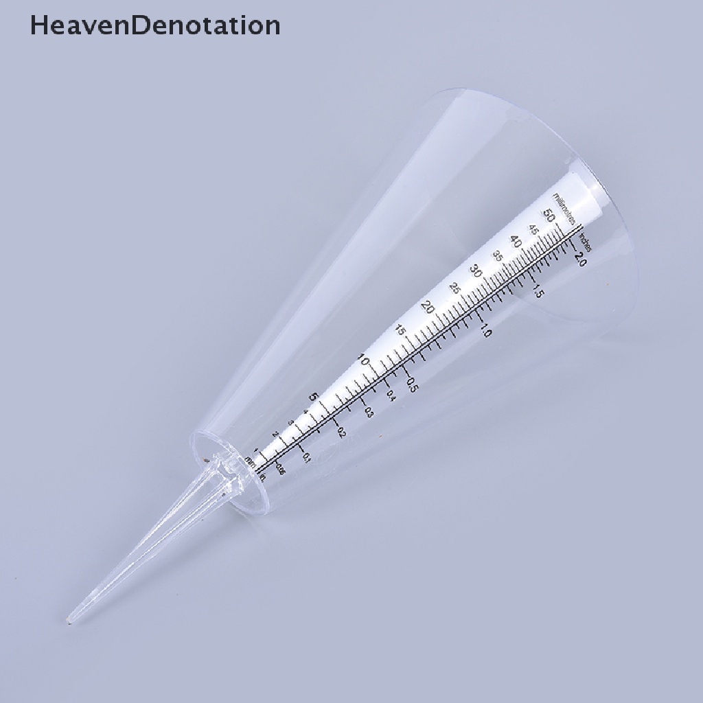 [HeavenDenotation] Cone Rain Gauge Measurement Ground Precipitation Garden Rainfall Measuring Tools