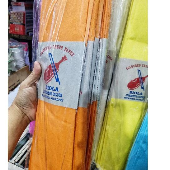 

Special - Kertas krep / crepe biola 1 pack isi 25 pcs ✓