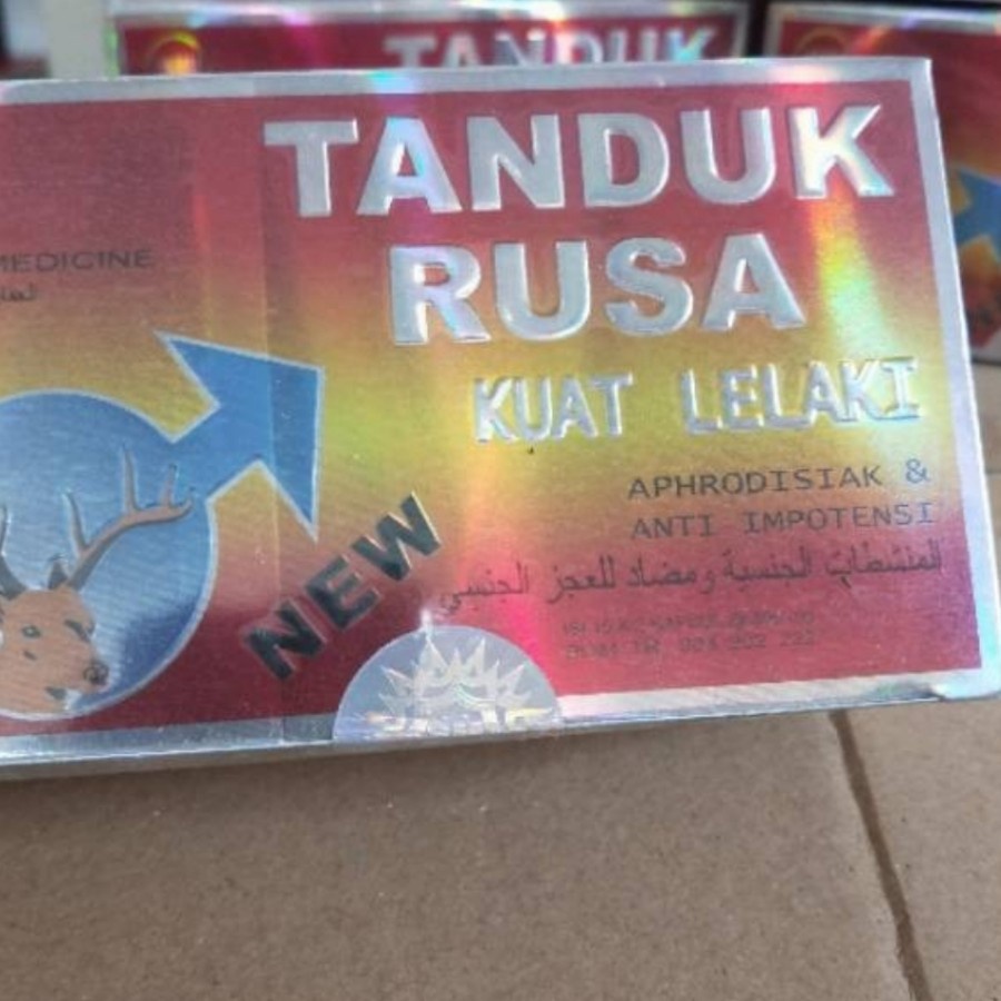Kapsul Tanduk Rusa new original Obat KUAT Diranjang TAHAN LAMA