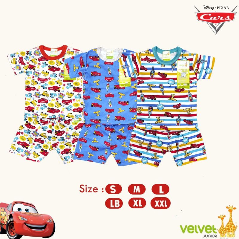 Terbaru setelan pendek - Velvet junior Joy and CHeer  L  LB  XL