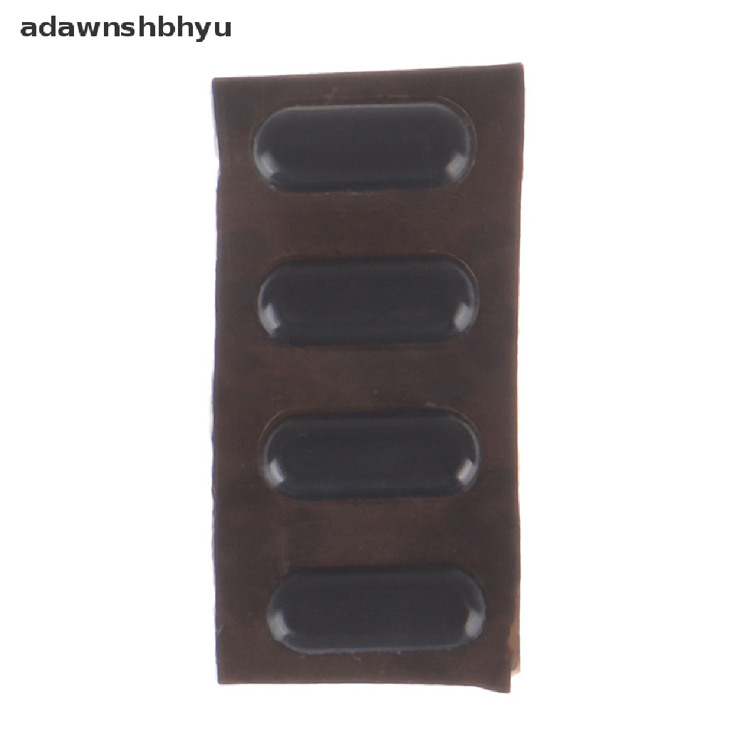 Adawnshbhyu 4pcs/set Kaki Karet Kaki Baru Untuk DELL E7440 E7240 E7250 Bottom Cover Feet Pad