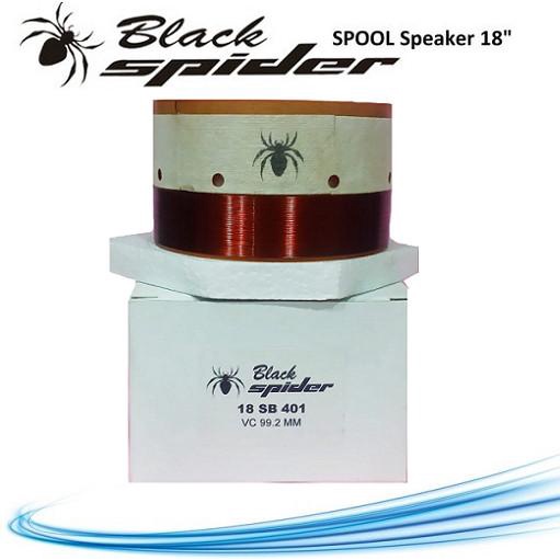 Spool Voice Coil 18 SB 401 Spul Speaker 18 inch Black Spider 99.2 MM