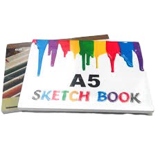 Buku Sketchbook / Skecthbook / Buku Sketsa Ukuran A5