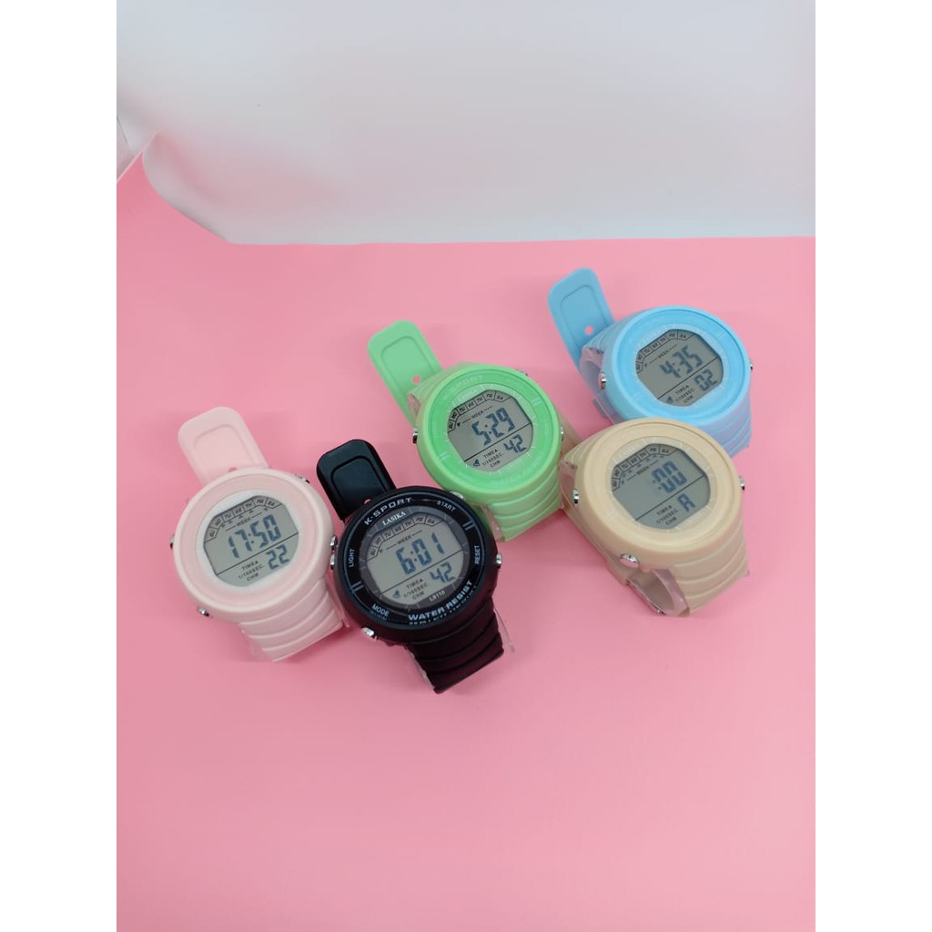 Jam Tangan Pria/Wanita Anti Air Lasika LSK-8110 Full Color