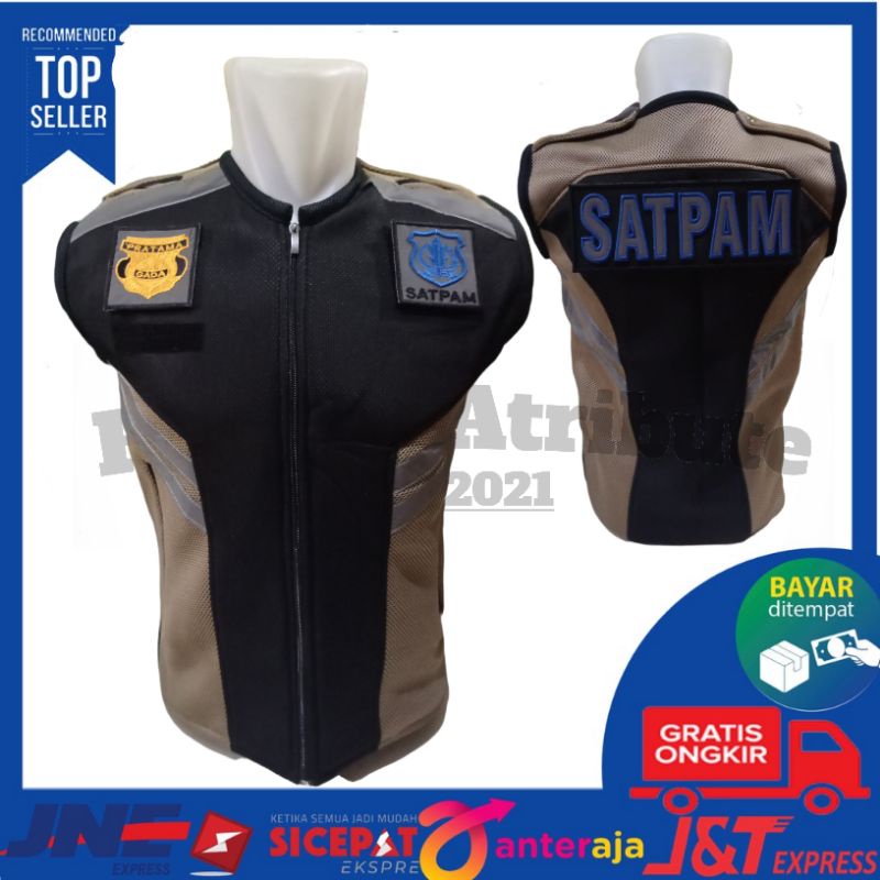 Jual Rompi Satpam Rompi Tebal Rompi Dinas Full Logo Satpam Warna