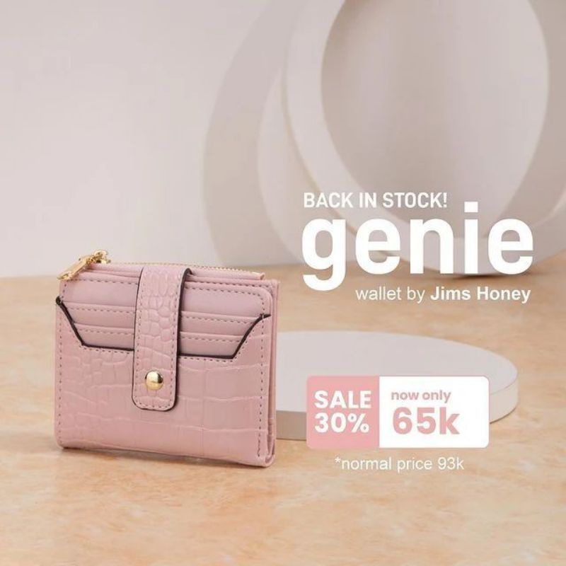 READY STOK LIMIT GENIE WALLET JIMS HONEY Dompet Kartu Bahan Croco Anti Air Best Seller Terjangkau Kualitas Terbaik Bisa COD✅ OPEN RESELLER