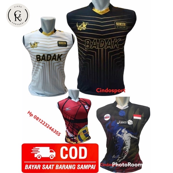 COD JERSEY VOLLY PROLIGA/BADAK SUKUN/SPORT OLAHRAGA