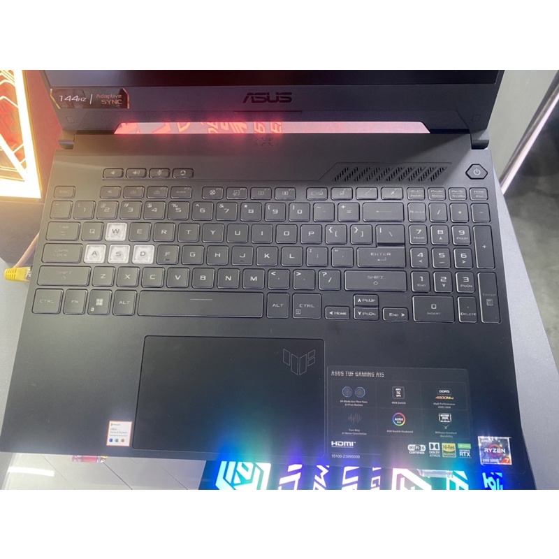 Cover keyboard laptop ASUS TUF GAMING A15 FA507 FA507R FA507RE FX507ZC Silicon tranparan series