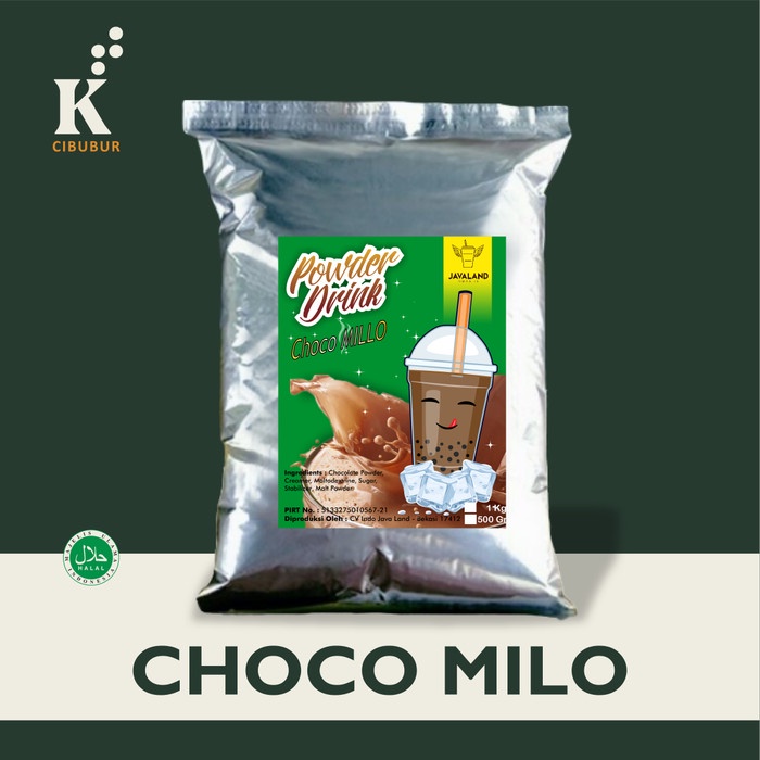 

CHOCO MILO BUBUK MINUMAN KILOAN BUBBLE POWDER COKLAT JAVALAND