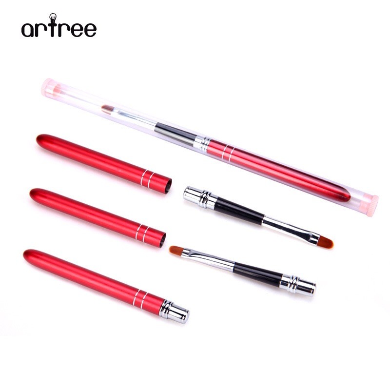 Brush 10 pcs nailart brush gel polish 3d flower liner brush nail art kuas nail art 1 set