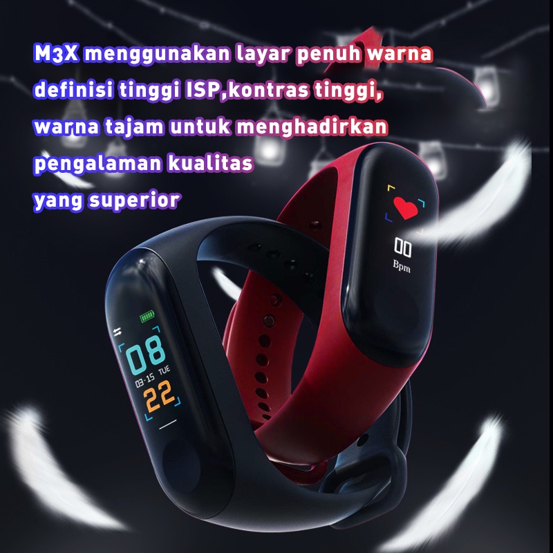 Jam Tangan Smart Watch Digital Fitnes Tracker