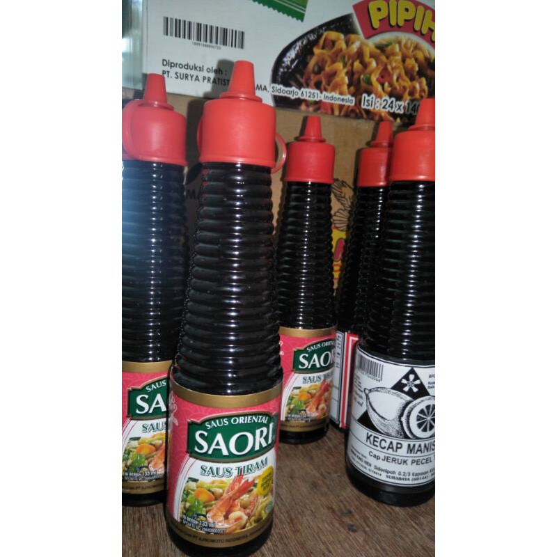 

KECAP dan SAORI SAUS TIRAM 135 ML