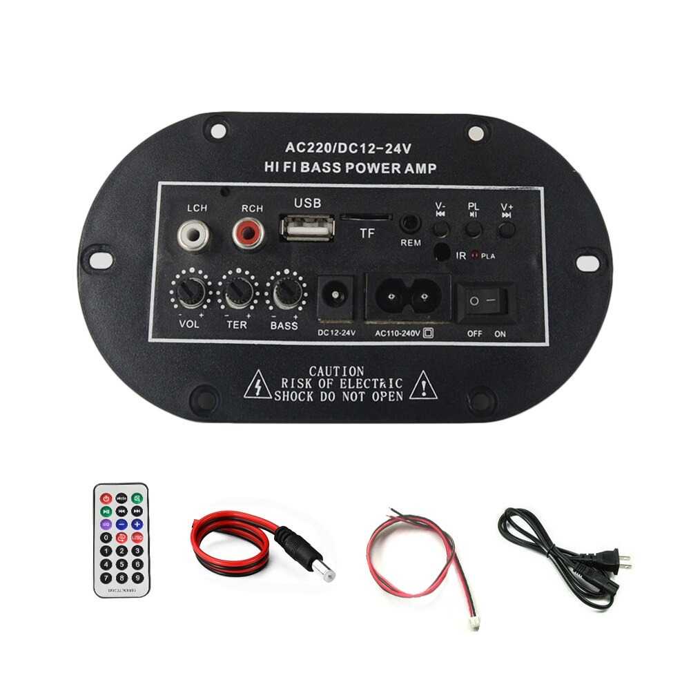 Tmddotda Amplifier Board Audio Bluetooth USB FM Radio TF 30W - TMA318 ( Mughnii )