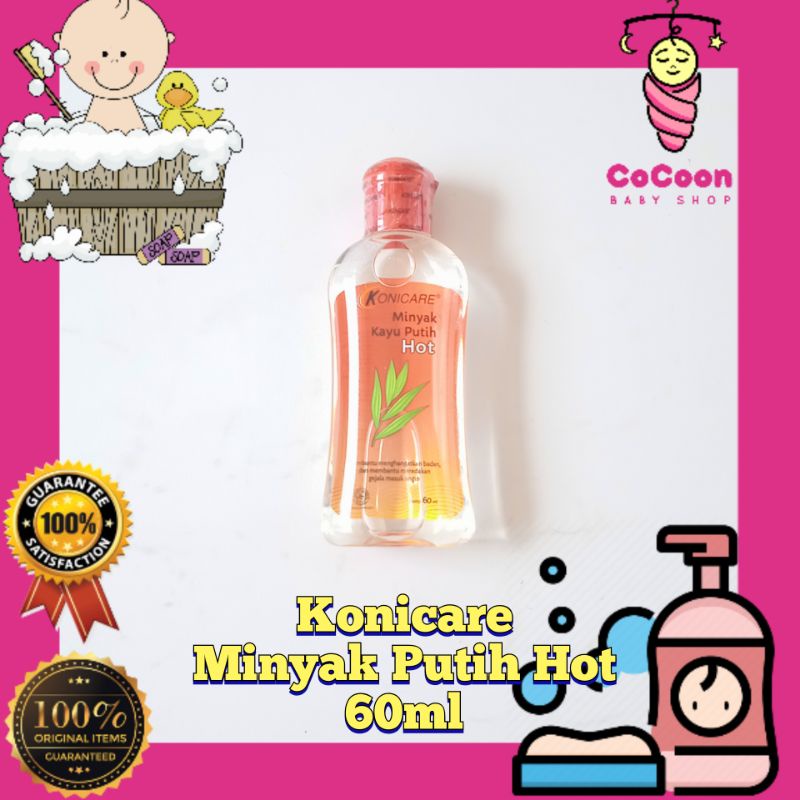 Konicare Minyak Kayu Putih Hot 60ml 60 ml