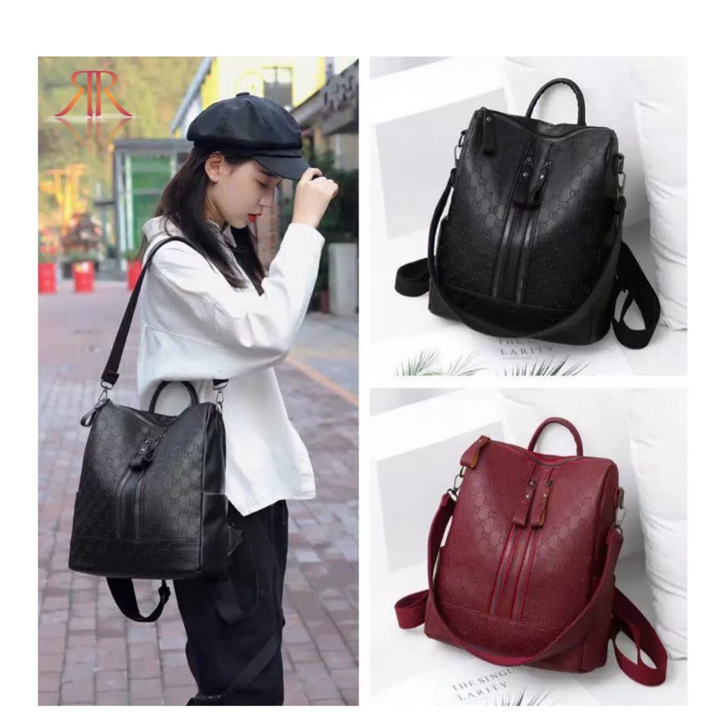 tas ransel wanita modis - tas wanita terbaru kekinian 2021 - tas fashion wanita - ransel cewek dewasa - backpack wanita korean style - backpack cewek - Tas ransel anak SMA - Tas Ransel anak kuliah - Tas ransel kulit sintetis