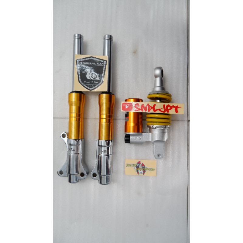 paketan shock depan belakang ceper beat/mio/vario