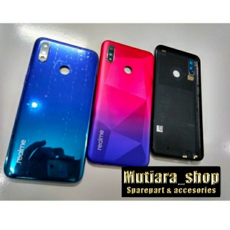 BACKDOOR BACK COVER CASING TUTUP BELAKANG REALME 3