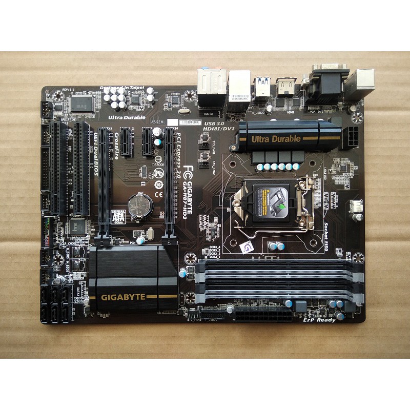Motherboard Gaming GIGABYTE GA-H87-HD3 Intel Core i7-4790 LGA 1150 B85