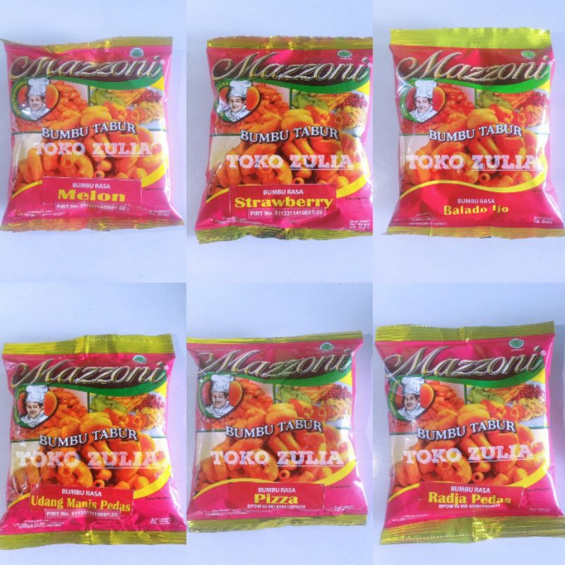 

MAZZONI 100 gram bumbu tabur aneka rasa