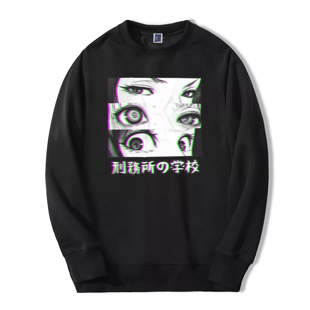 Sweater Basic Anime Vision || Vision Sweater Crewneck || Pria &amp; Wanita Sz M - L - XL