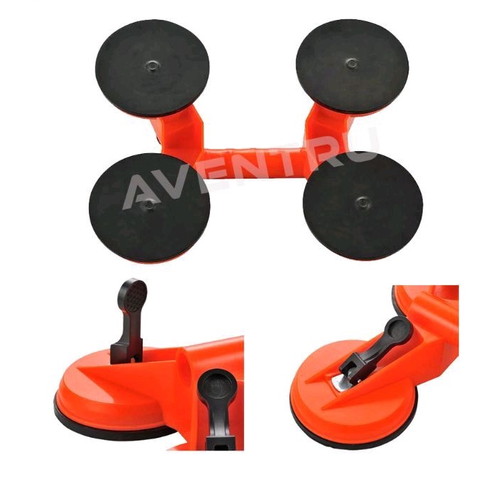 Alat Kop Keramik 4 Kaki Glass Suction Cup