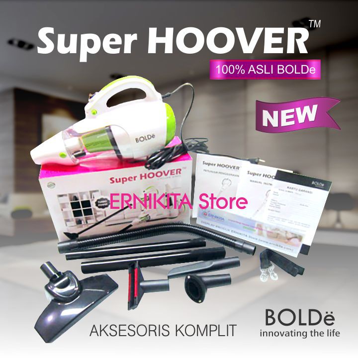 BOLDe SUPER HOOVER 2 IN 1 - Handy Cylone Vacuum Cleaner