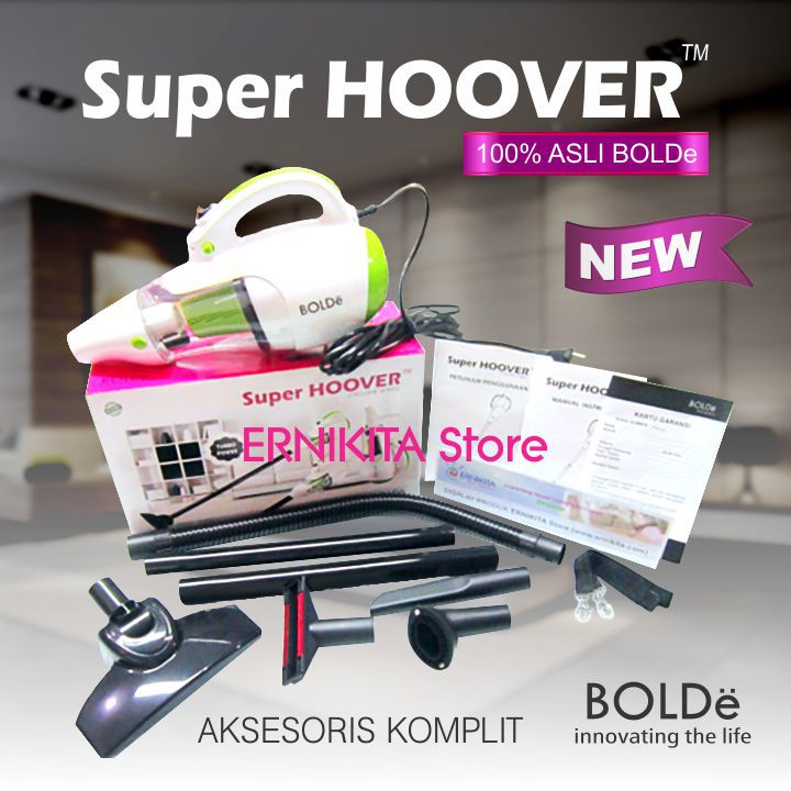 BOLDe SUPER HOOVER 2 IN 1 - Handy Cyclone Vacuum Cleaner + Blower