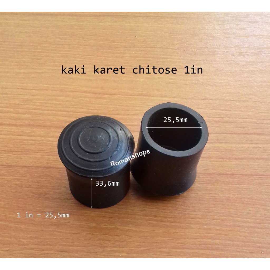 Kaki karet chitose 1 inchi