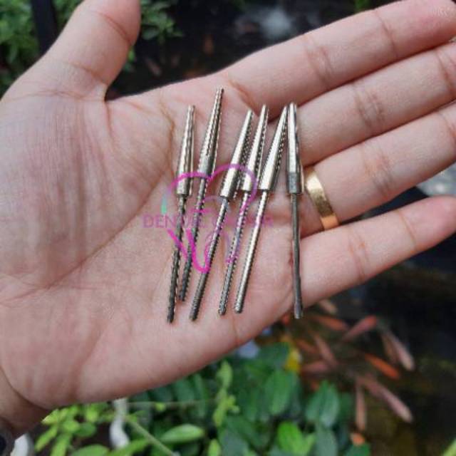 mandril stainless steel untuk penjepit amplas gigi