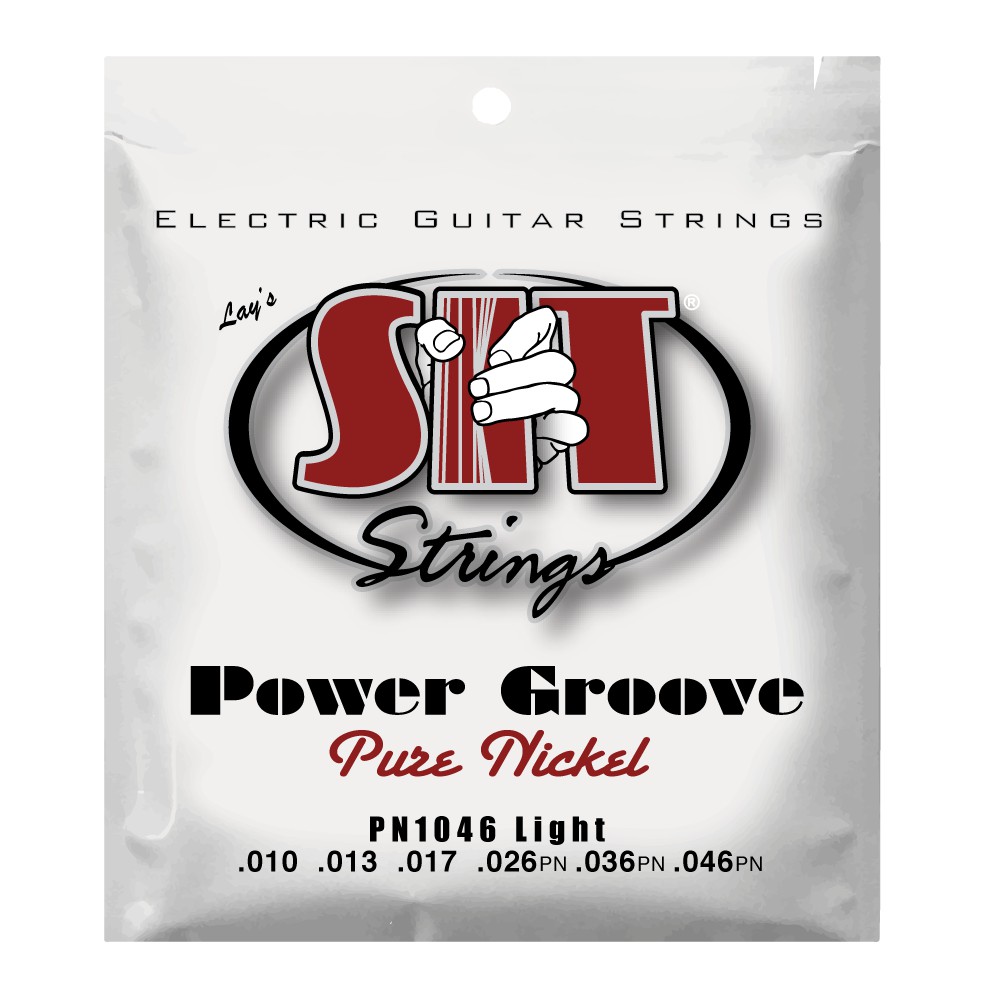 PN1046 LIGHT POWER GROOVE PURE NICKEL ELECTRIC      SIT STRING