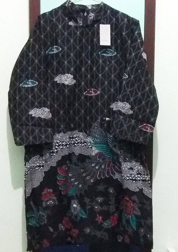 Batik Dolby Dolbi Dobby Doby Tenun Sutra Tulis Katun Atbm Baron Atasan Batik Wanita Sogan Srg308