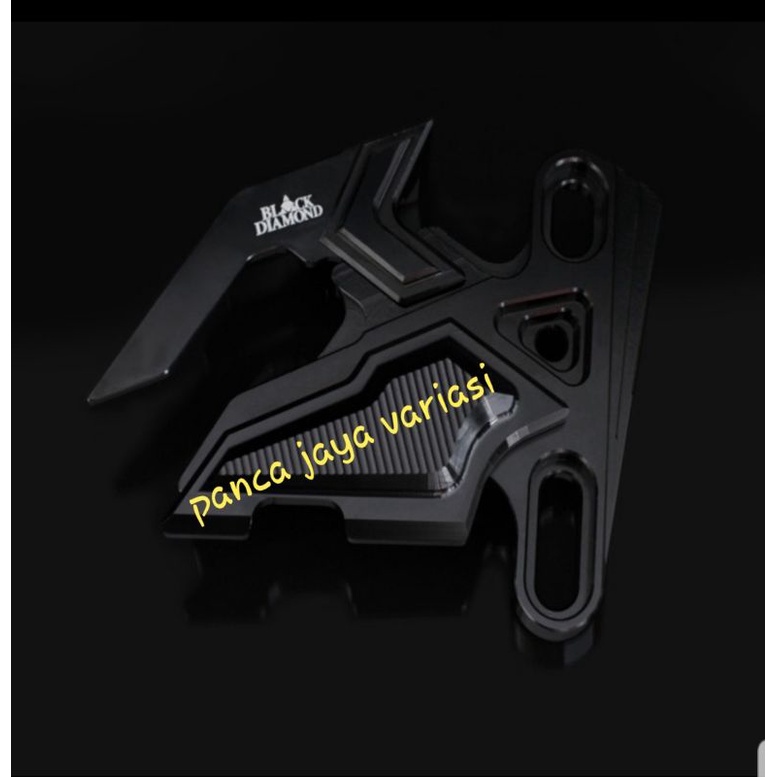 PELINDUNG KALIPER / COVER KALIPER CAKAR /COVER PALA BABI FULL CNC BLACK DIAMOND Nmax Aerox ninja vixion R15 V4 R15 V3 Xmax Lexi motor  yamaha/honda matic dan bebek