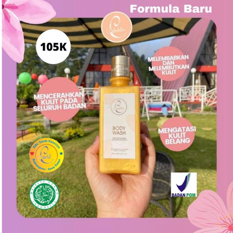 BODYWASH BEBWHITE C FORMULA BARU