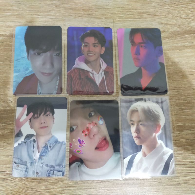 PHOTOCARD PC BAEKHYUN EXO CASHBEE UNIVERSE YIZHIYU DELIGHT BAMBI MISTY DREAMY CHEMISTRY