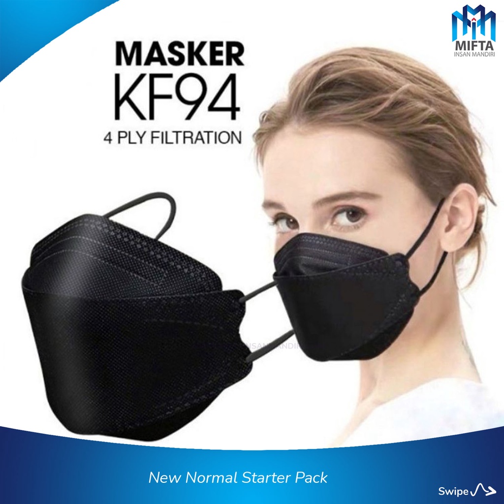 MASKER ORLEE EVO 3D KF94 KF 94 4PLY 4 PLY EMBOSS KEMENKES ISI 10 PCS