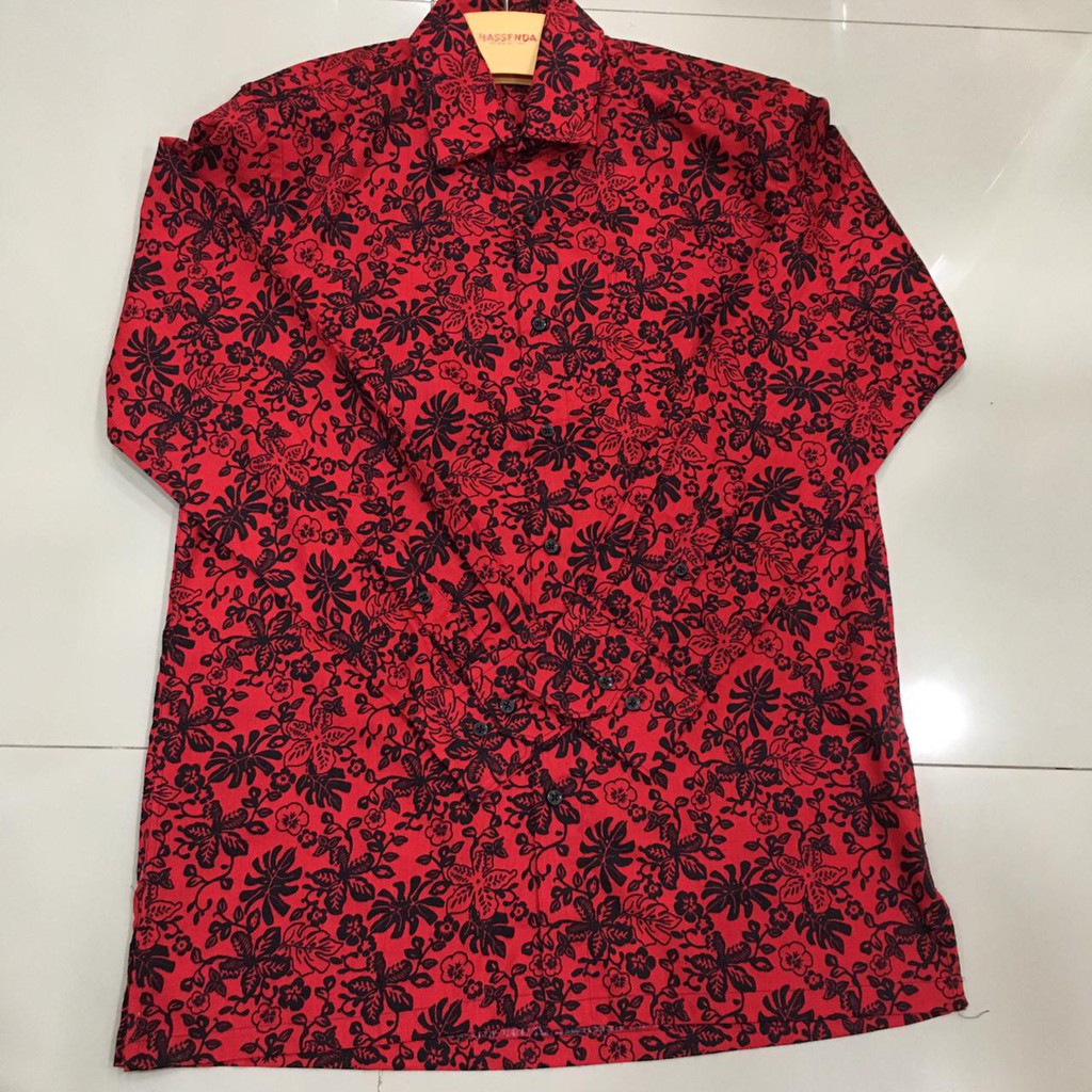 KEMEJA MAN HASSENDA / KEMEJA LENGAN PANJANG / BAJU PRIA BIG SIZE