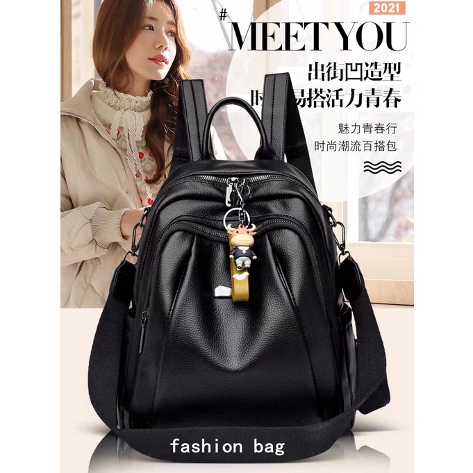 2243, tas ransel wanita import fashion tas back pack wanita terkiniian cantik terlaris termurah best seller terpopular