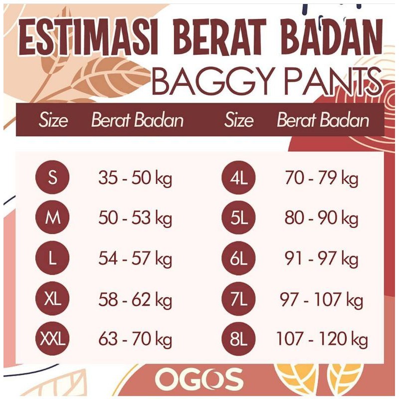 CELANA BAGGY PANTS OGOS